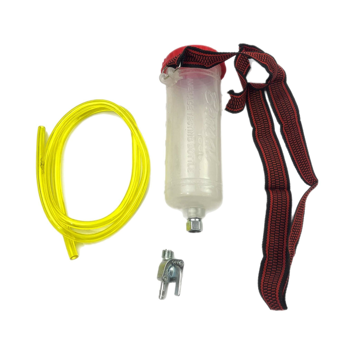 Royal Enfield BSA Norton Vintage Bike Auxiliary Fuel Petrol Tank 300ml - Red