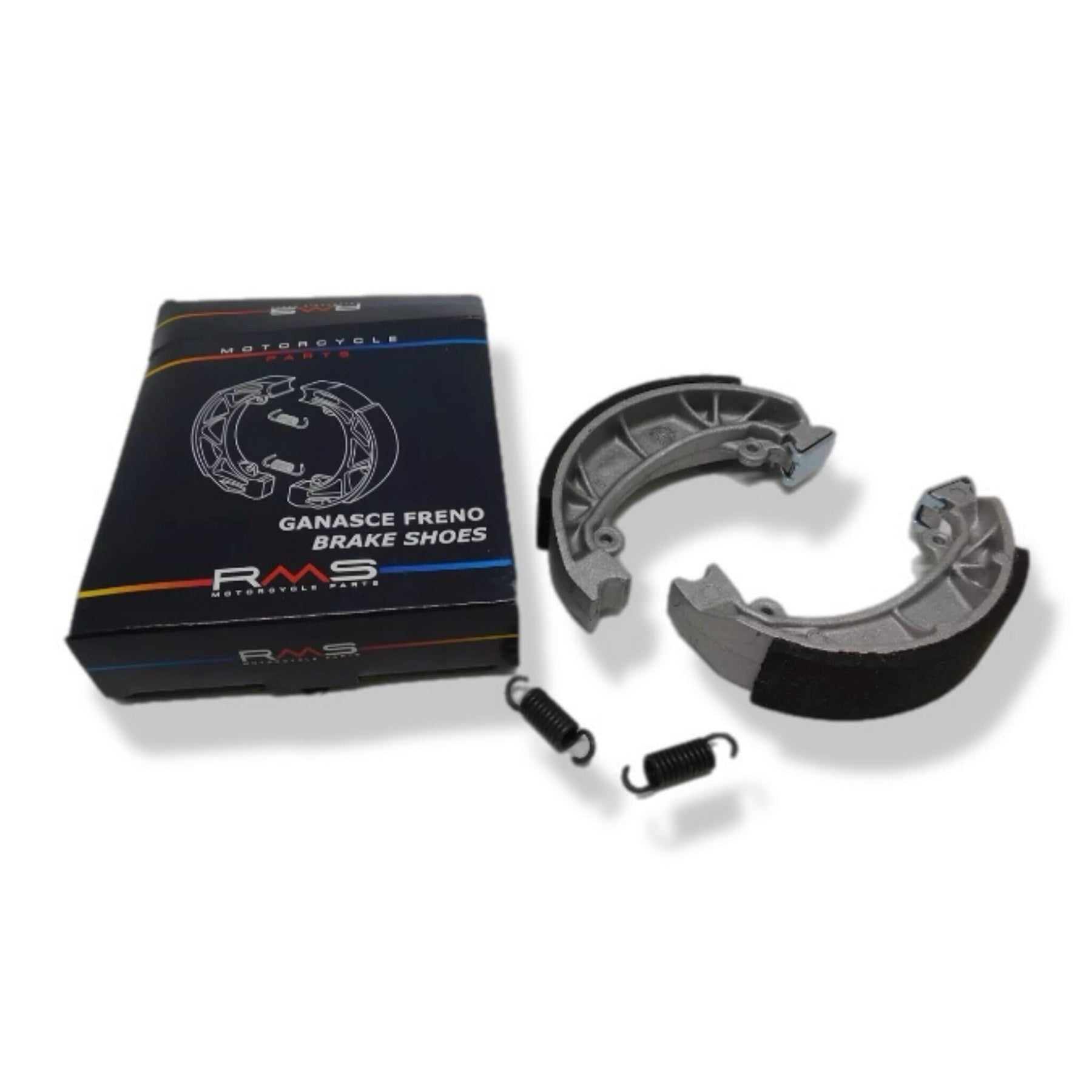 Aprilia Scarabeo SR ATALA Benelli Beta Cagiva Kymco 50cc Front / Rear Brake Shoes 110x25mm - Beedspeed