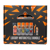 Tru Tension Luxury Motorcycle Motorbike Cleaning, Maintenance & Care Bundle