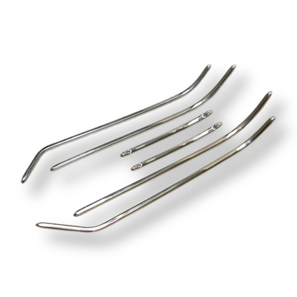 Vespa V50 V90 Prim 6 Piece Floor Runner Kit - Polished Stainless Steel