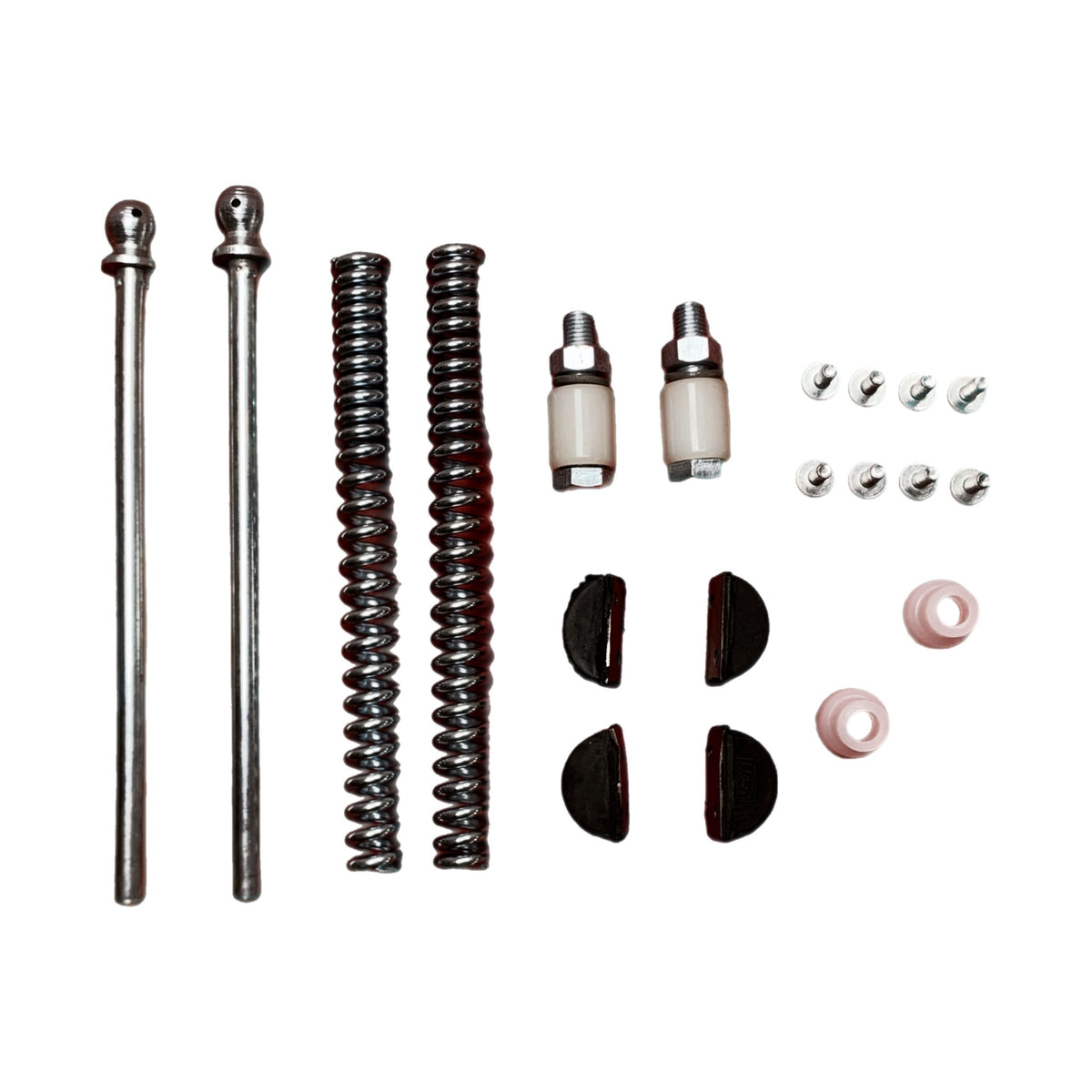 Lambretta Series 3 Li LiS SX TV Fork Rebuild Kit - Springs/Rods/Buffers/Bushes/Bolts