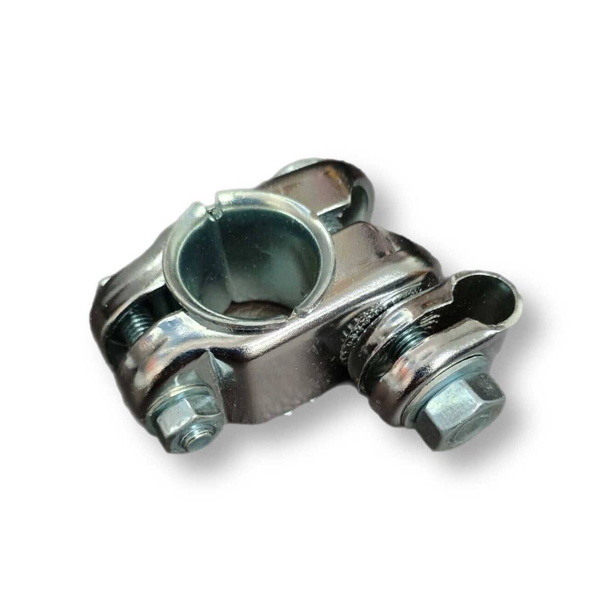 Vespa Lambretta Scomadi Royal Alloy Scooter Crash Bar Mirror Bracket Mount Clamp - Chrome