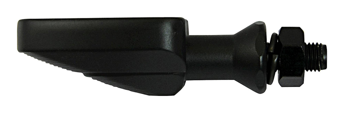 Bike It Shark Head Indicators Alloy Body Amber Lens Universal Motorcycle