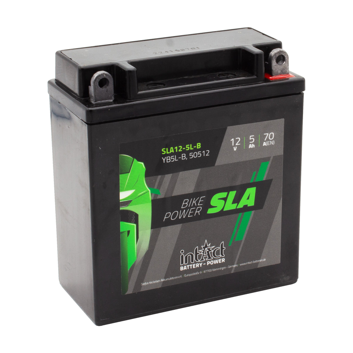 intAct YB5L-B Sealed Activated SLA Motorcycle Bike-Power Battery