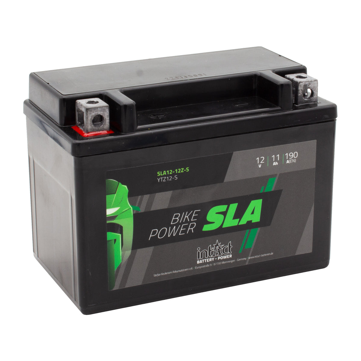 intAct YTZ12-S Sealed Activated SLA Motorcycle Bike-Power Battery