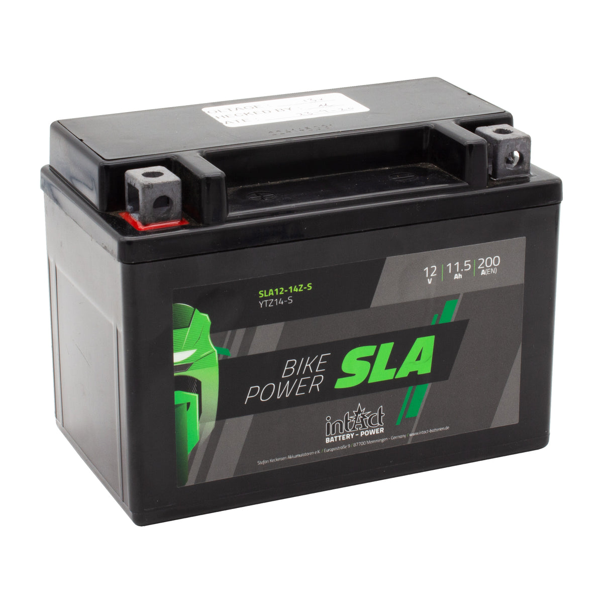 intAct YTZ14-S Sealed Activated SLA Motorcycle Bike-Power Battery - Beedspeed