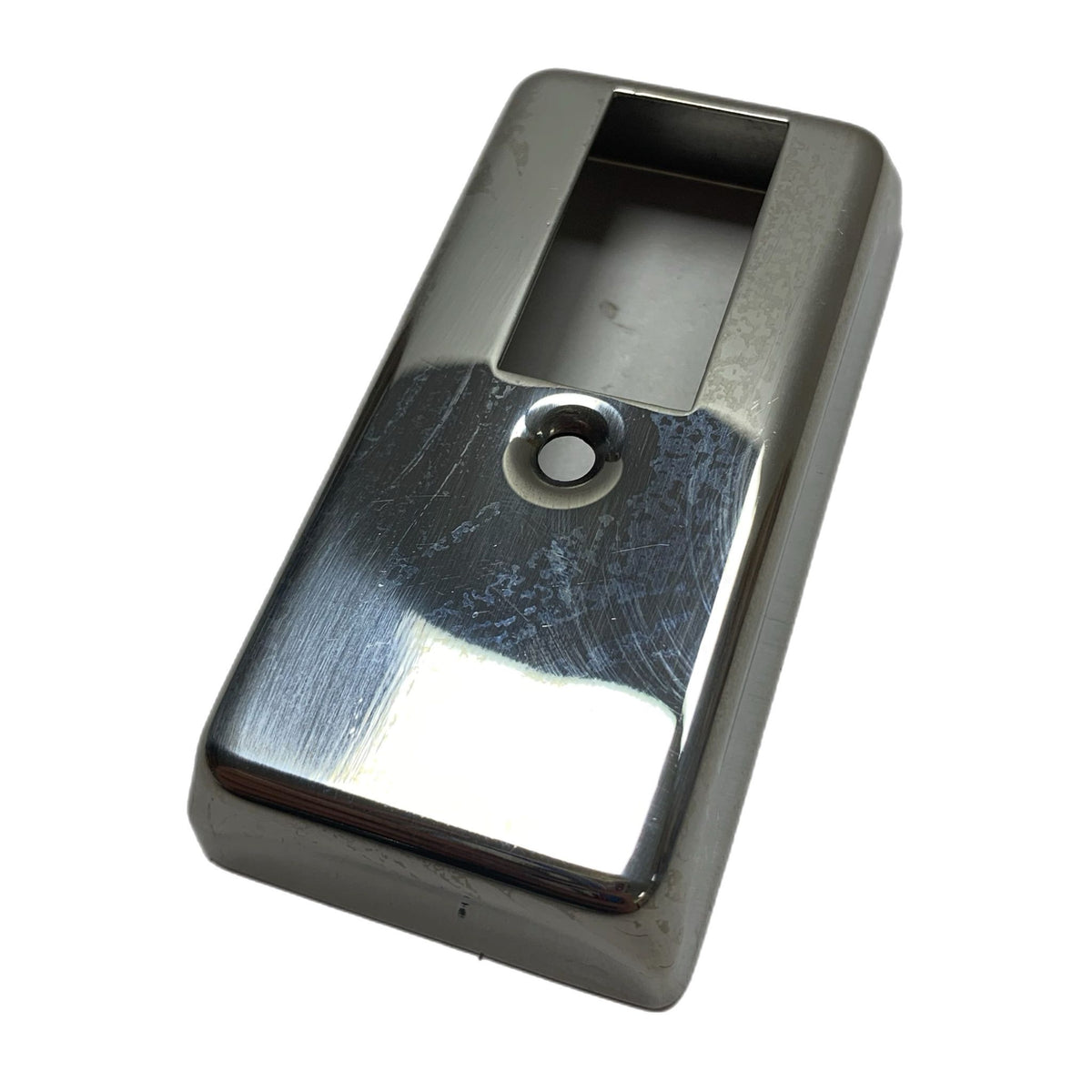 Vespa PX EFL T5 Indicator Switch Cover - Polished Stainless Steel