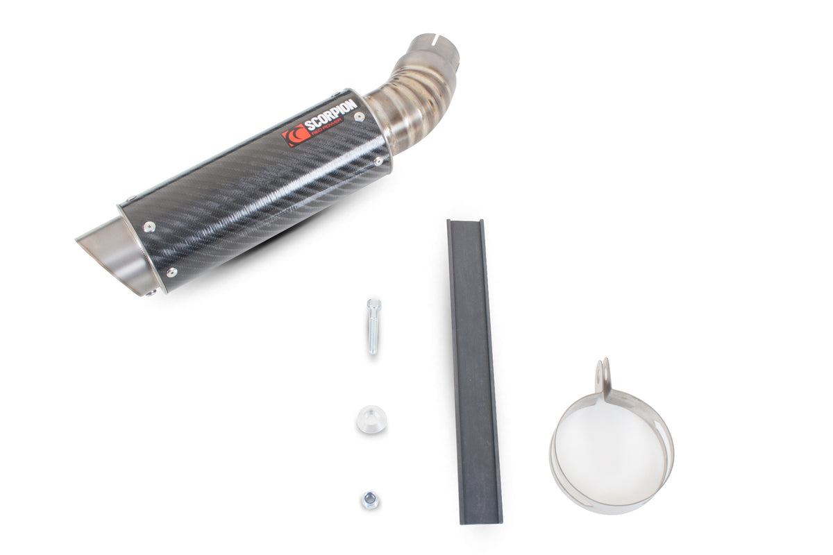 Kawasaki Ninja ZX-10R (2011–2015) Scorpion Exhaust RP-1 GP Slip-on - Carbon Fibre