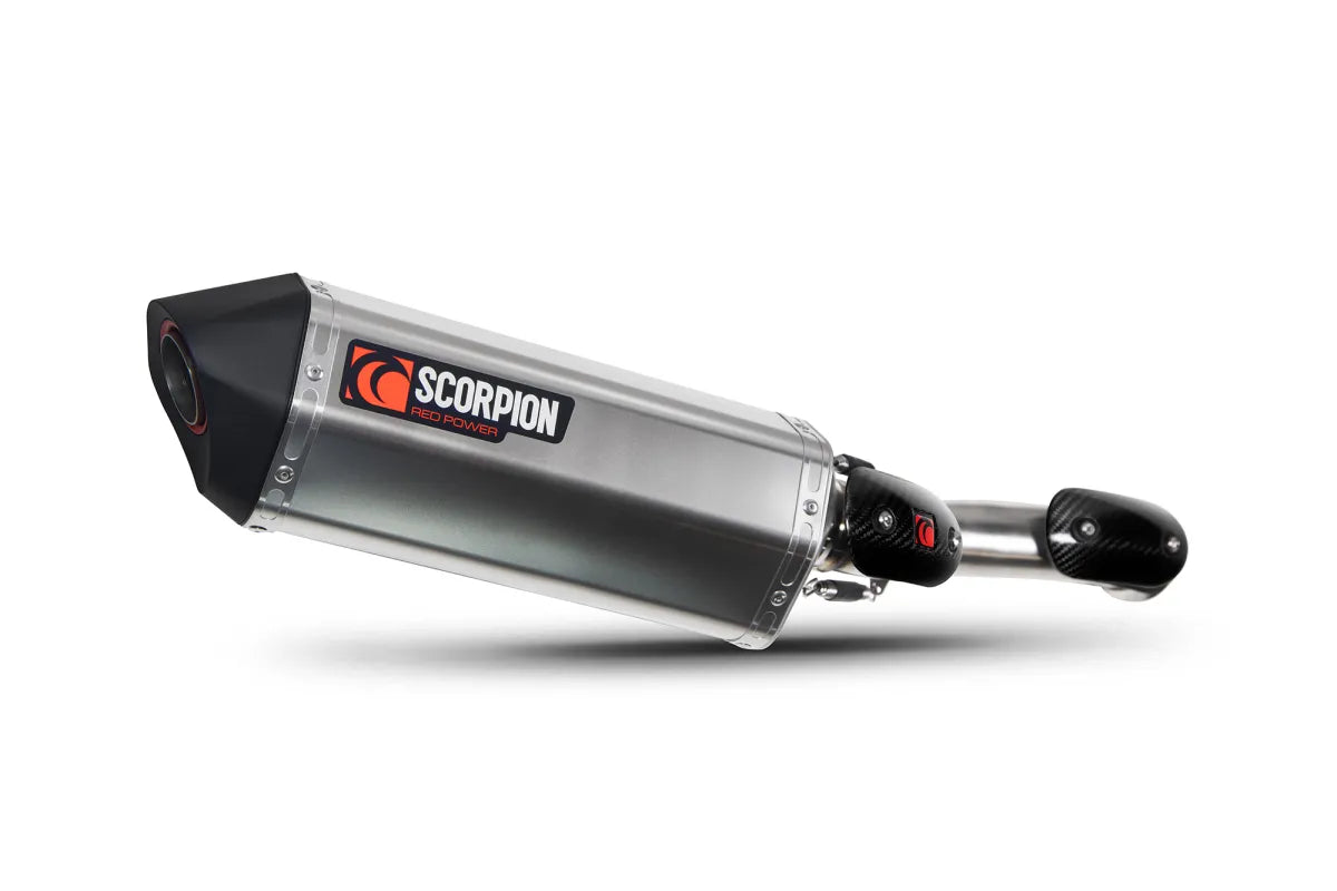 KTM 790 Adventure Euro 5+ (2023-2026) SCORPION Exhaust Serket Parallel Slip-on – Titanium