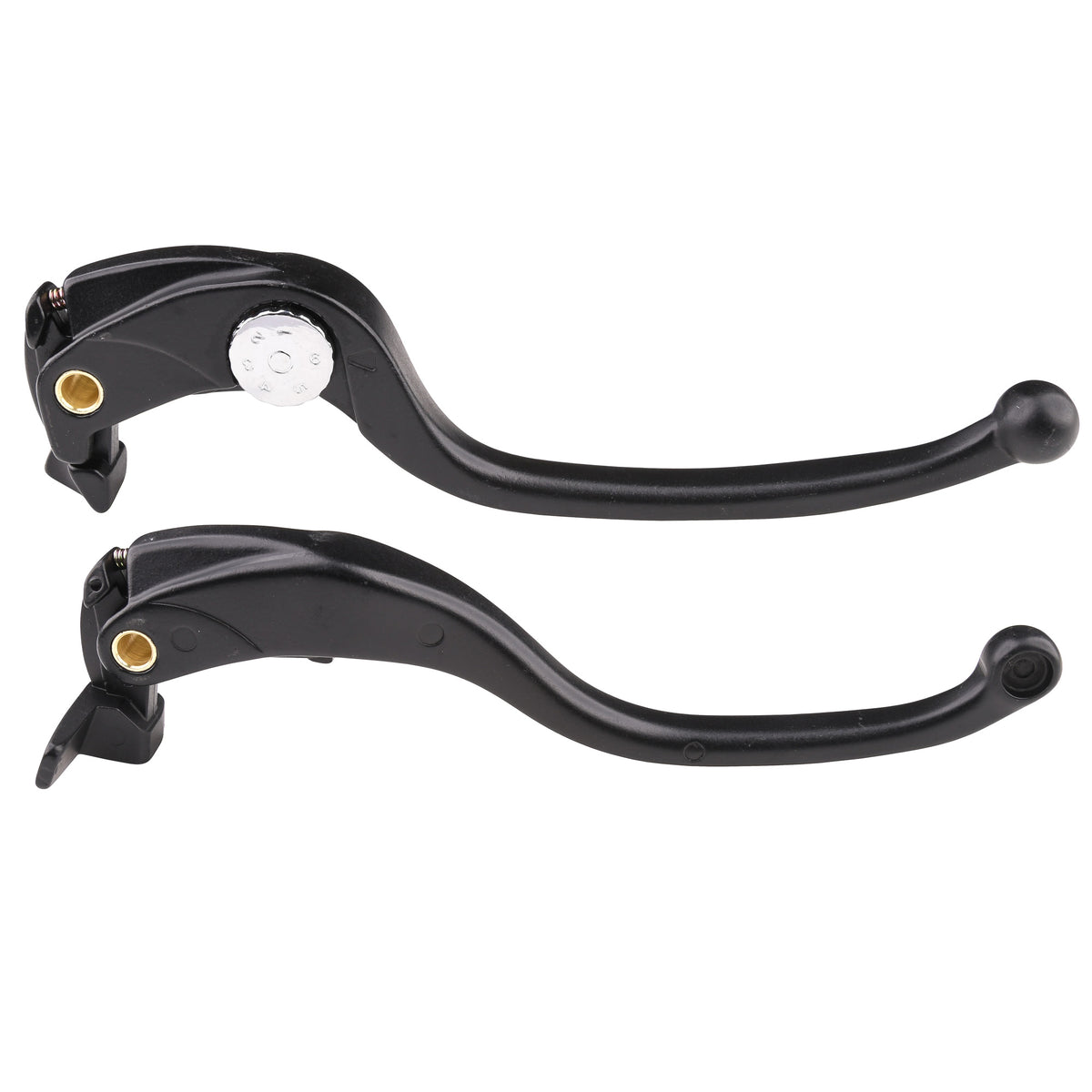 Bike It OEM Replacement Lever Set Matt Black Motorbike Lever Pair