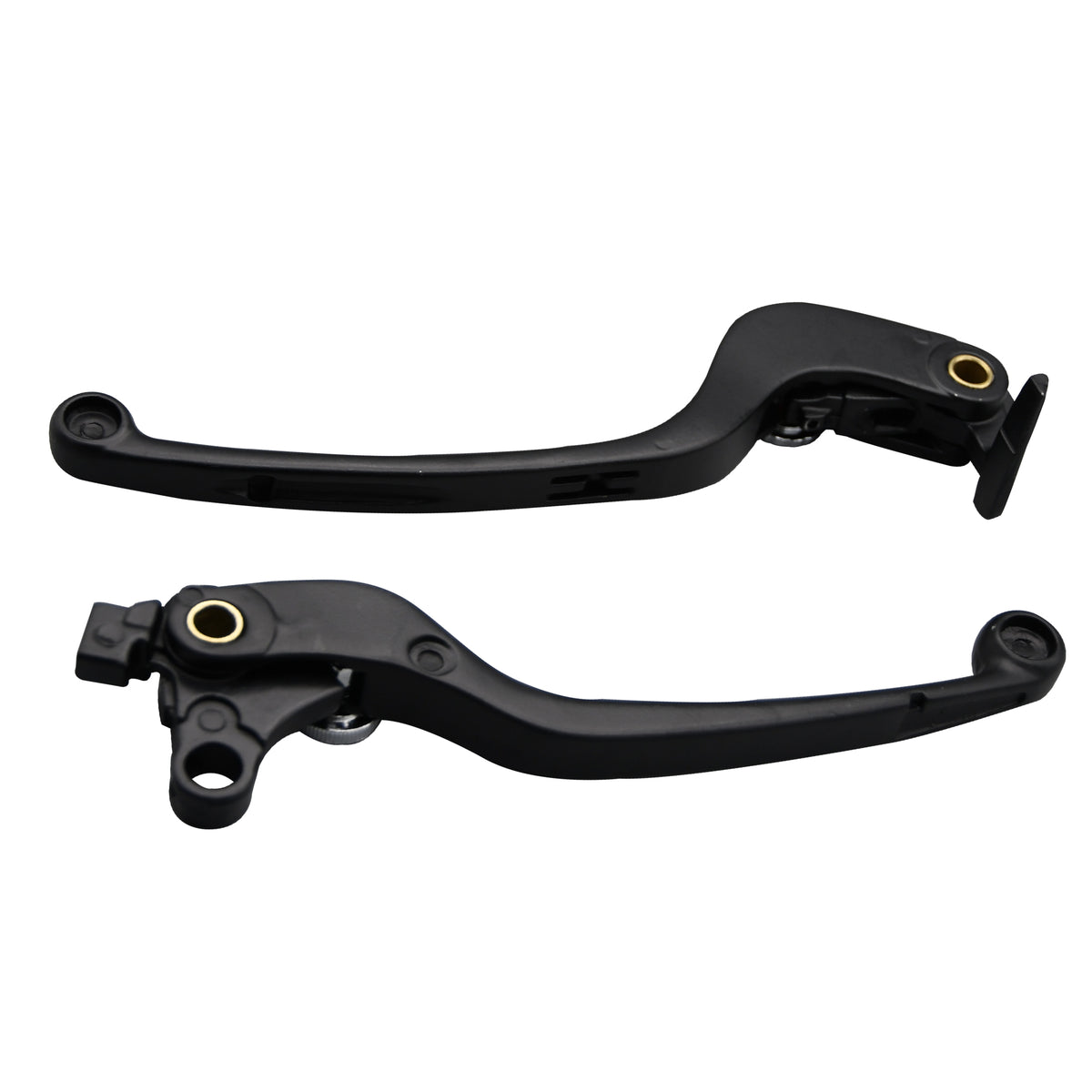 Bike It OEM Replacement Lever Set Matt Black Motorcycle Lever Kit