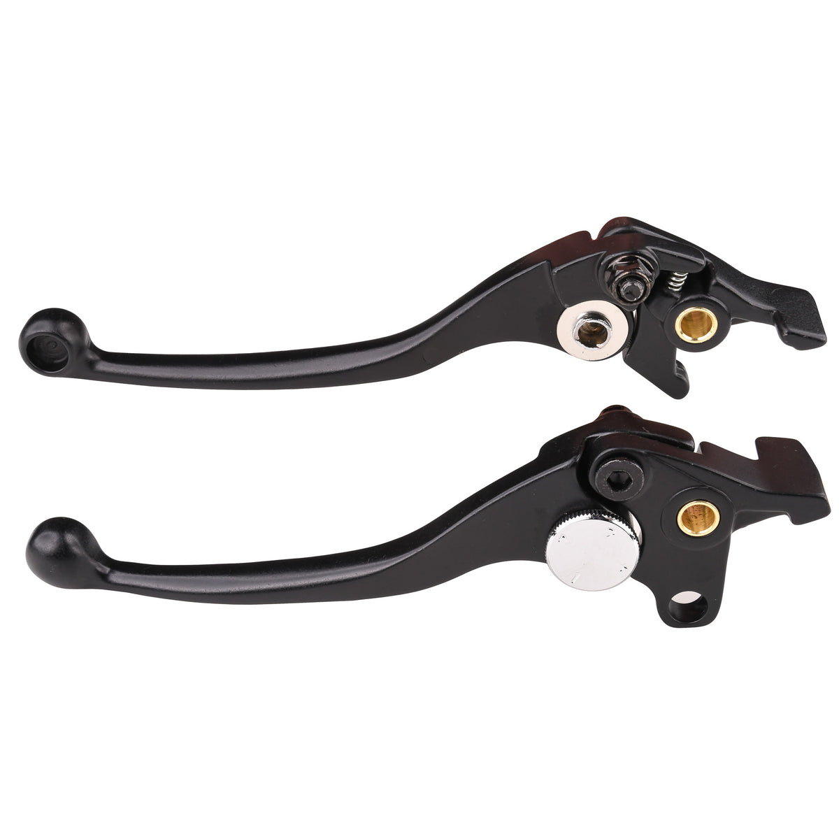 Bike It OEM Motorcycle Lever Set Matt Black Replacement #T01