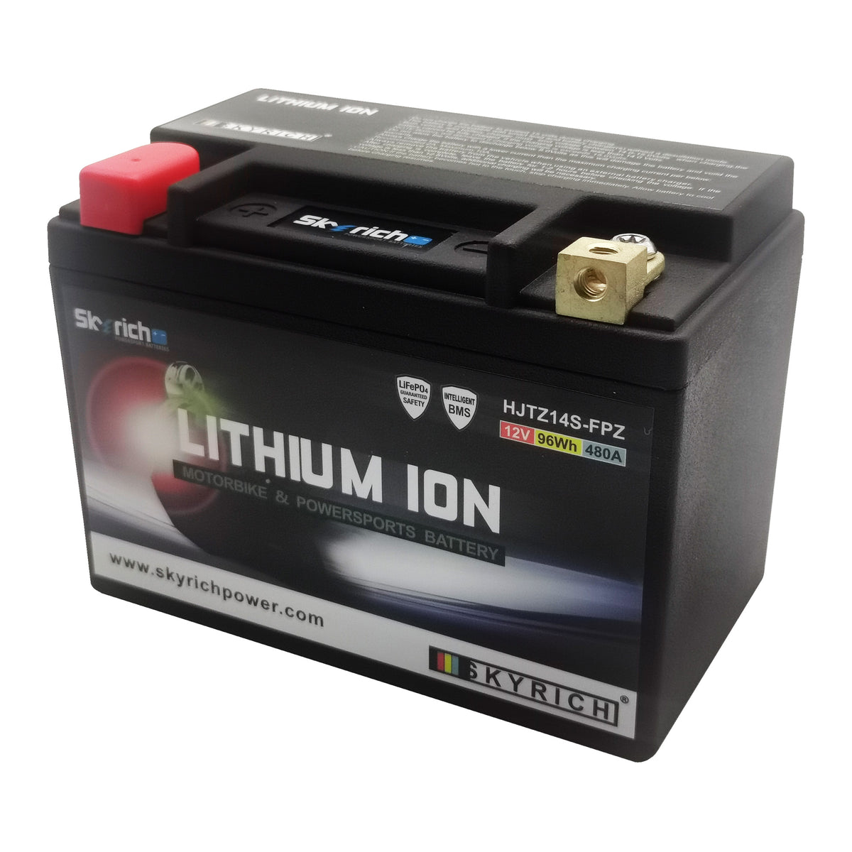 SkyRich Lithium 12V 8Ah Ion Battery HJTZ14S-FPZ