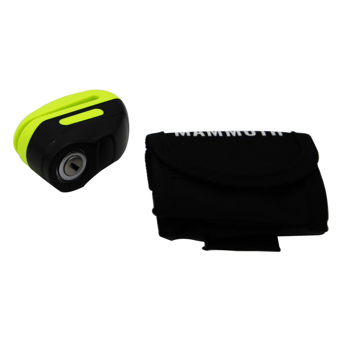 Mammoth Security Motorcycle Motorbike Scooter Rogue Disc Lock 6mm Yellow