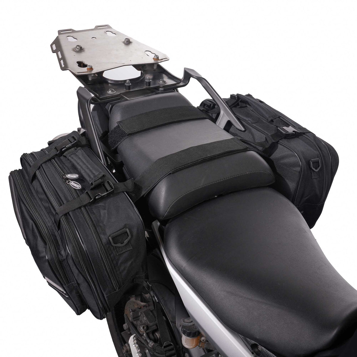 BikeTek Diablo Soft Motorcycle Pannier Bags 2 x 21L - Beedspeed