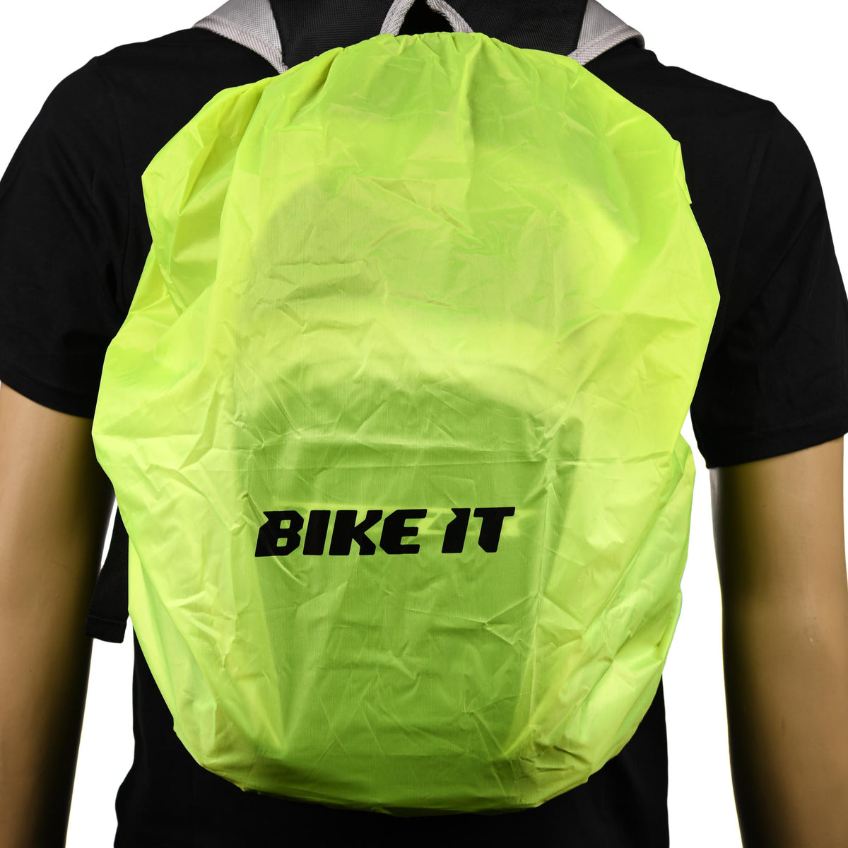 Bike It Waterproof Reflective Motorcycle Rucksack Cover