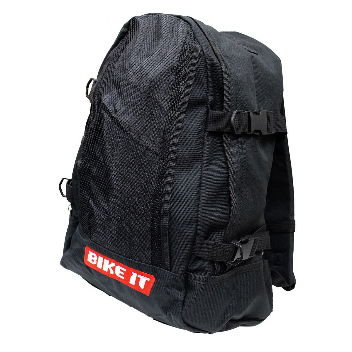 Bike It Motorcycle Backpack Black Touring Rider