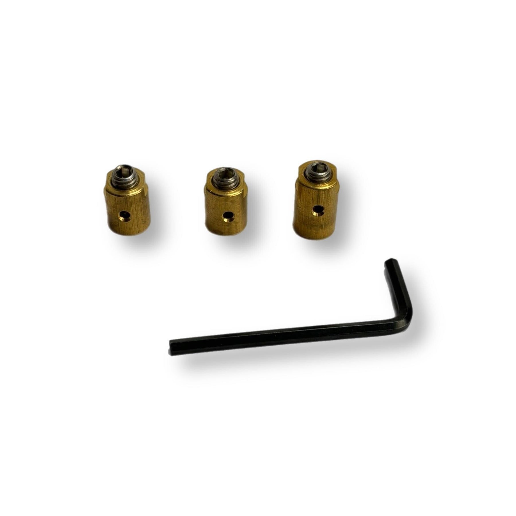 Lambretta S1-3 Li GP SX TV Brass Cable Nipple Trunnion Kit Allen Hex Key