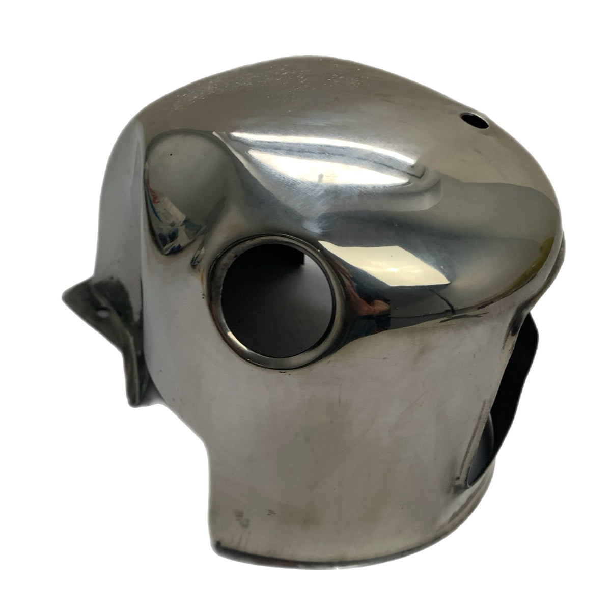 Lambretta GP DL Cylinder Head Cowling - Polished Stainless Steel