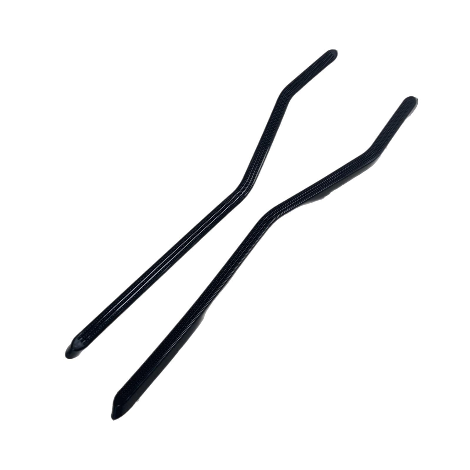 Lambretta GP DL Floor Runner Plastics Front And Rear - Black