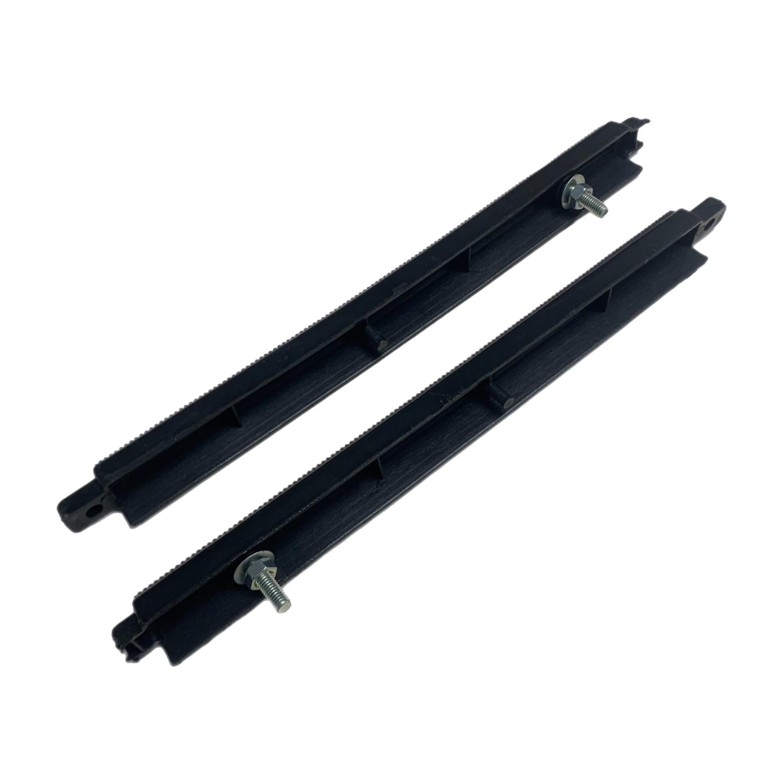 Lambretta GP DL Floor Runner Plastics Front And Rear - Black