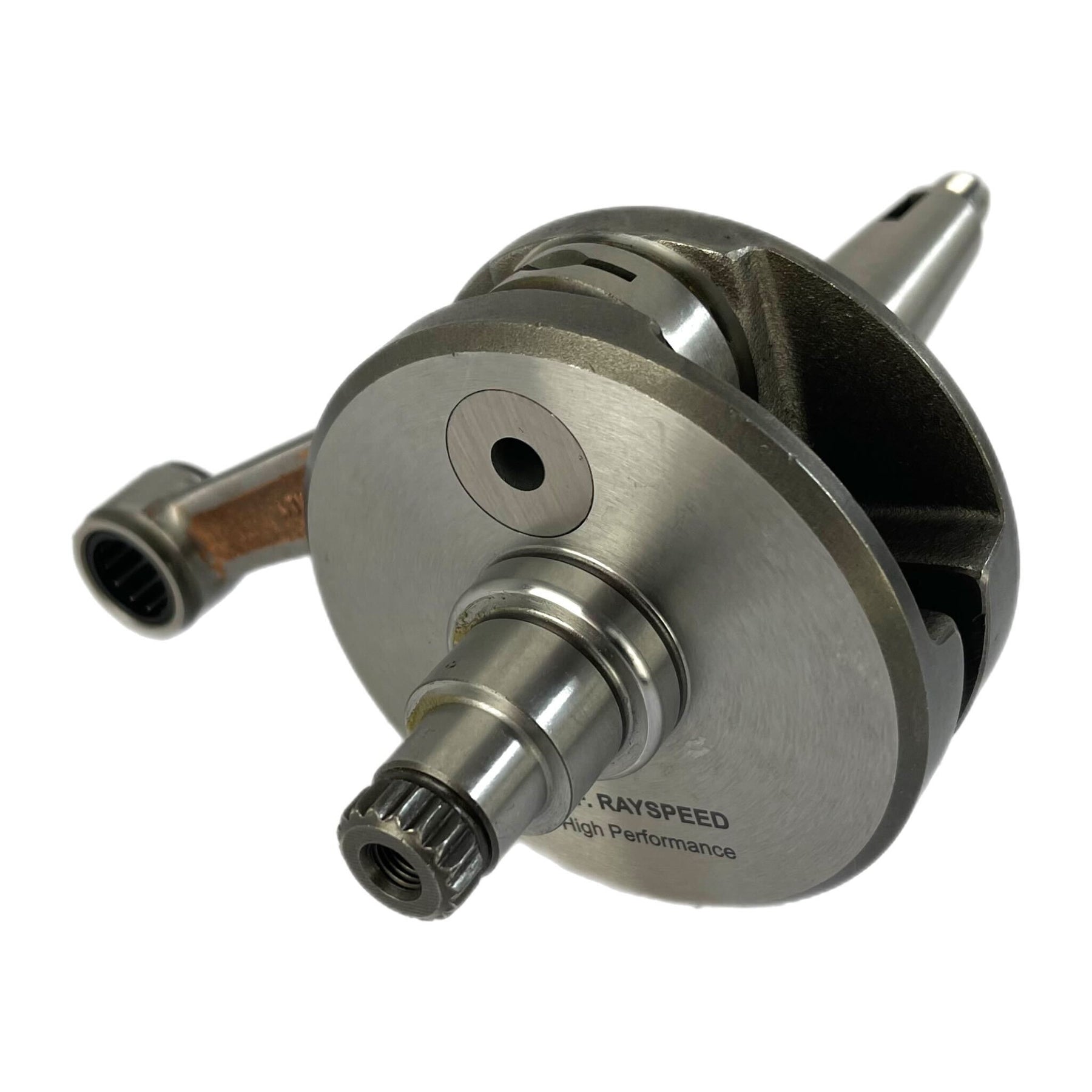 Lambretta RB22 High Performance Race Crankshaft Mazzucchelli 58mm Stroke 107mm Conrod - AF Rayspeed