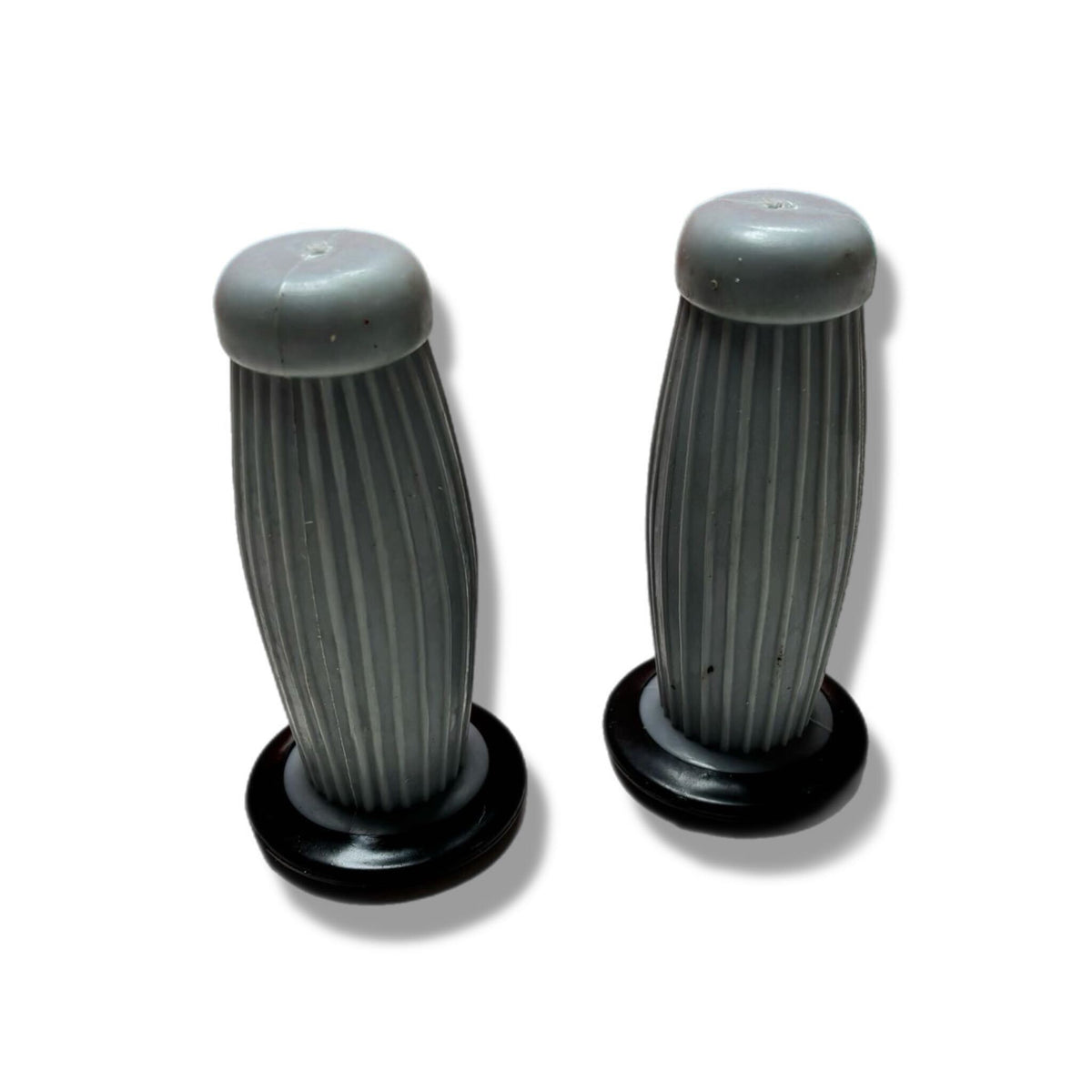 Lambretta Series 3 Li GP SX TV Balloon Grips 22mm - Grey