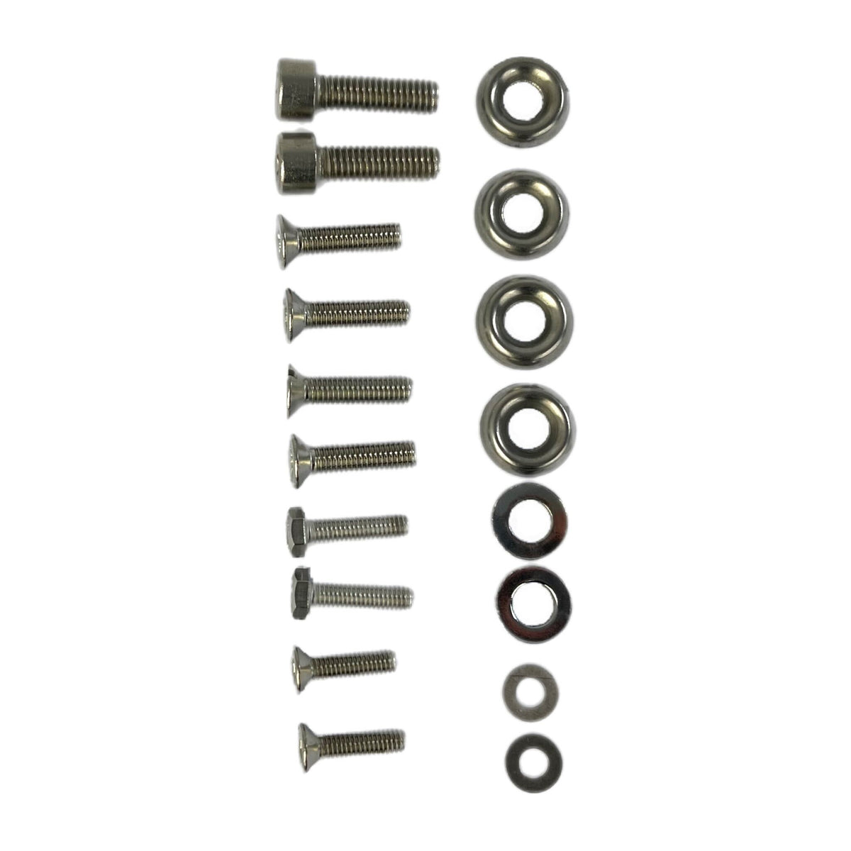 Lambretta Series 2 3 Li GP SX TV Horncover & Grill Fixing Kit - Stainless Steel