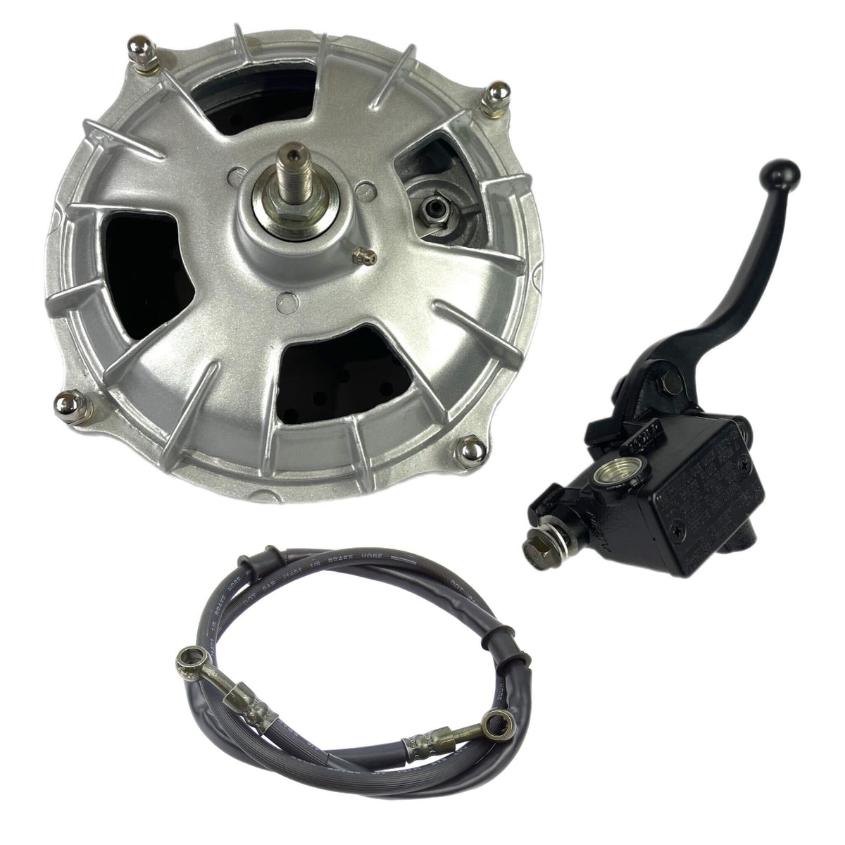 Lambretta Li 125 150 Li Special SX150 Inboard Hydraulic Disc Brake (Drum Links) - Silver