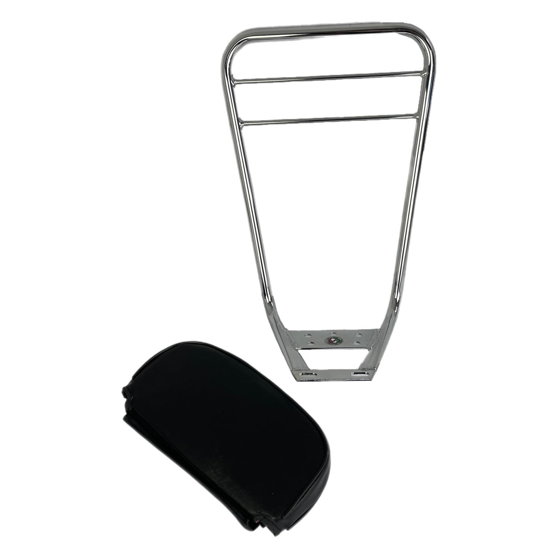 Vespa PX PE T5 Super Sprint Cuppini Chrome Backrest