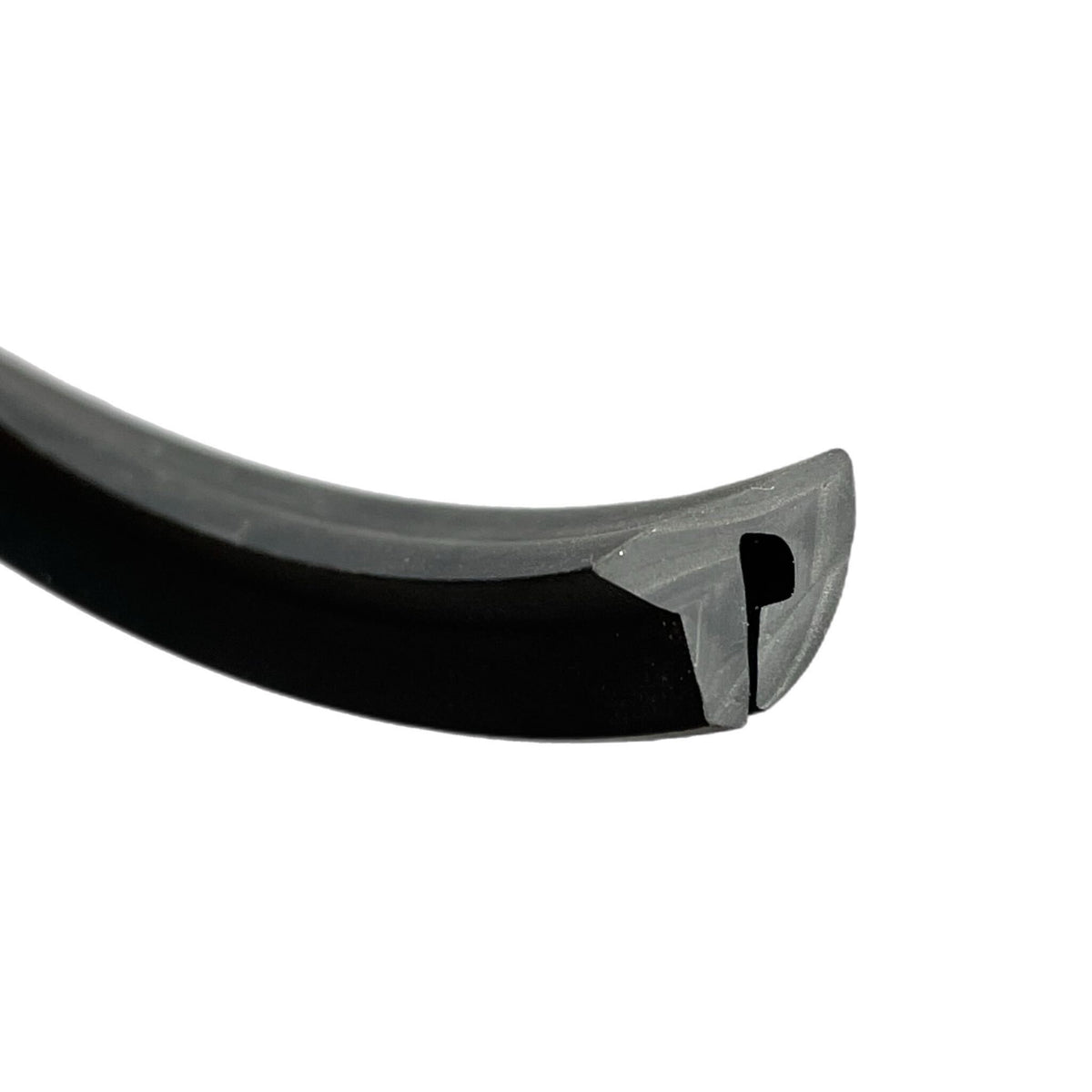 Lambretta Series 1 2 3 Li GP SX TV - Tool Box To Frame Rubber Trim - Black - Beedspeed
