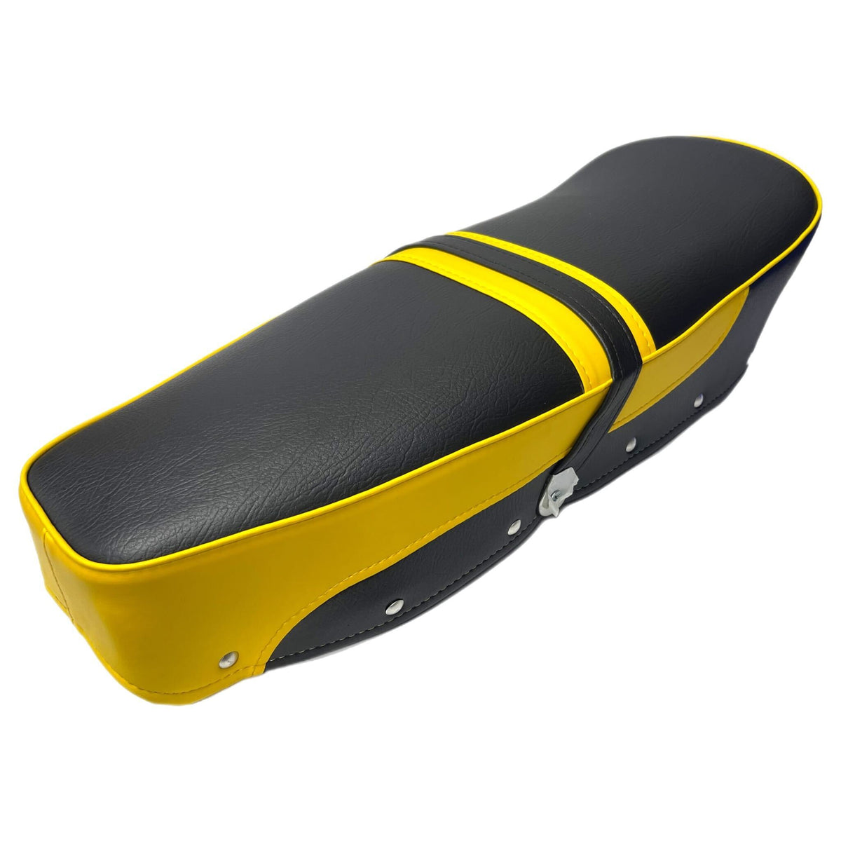 Lambretta Series 1-3 Li GP SX TV Dual Bench Seat - Black & Yellow
