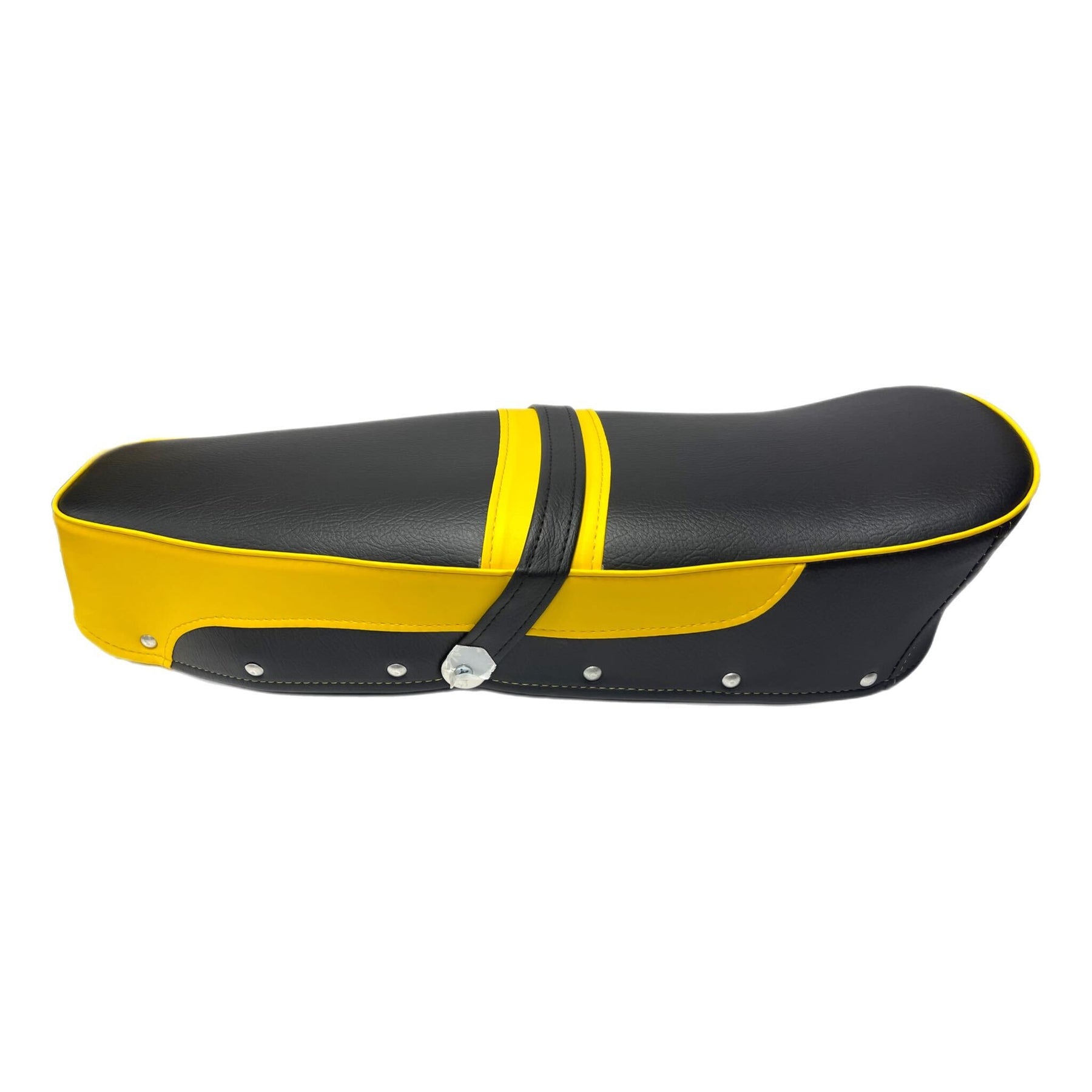 Lambretta Series 1-3 Li GP SX TV Dual Bench Seat - Black & Yellow