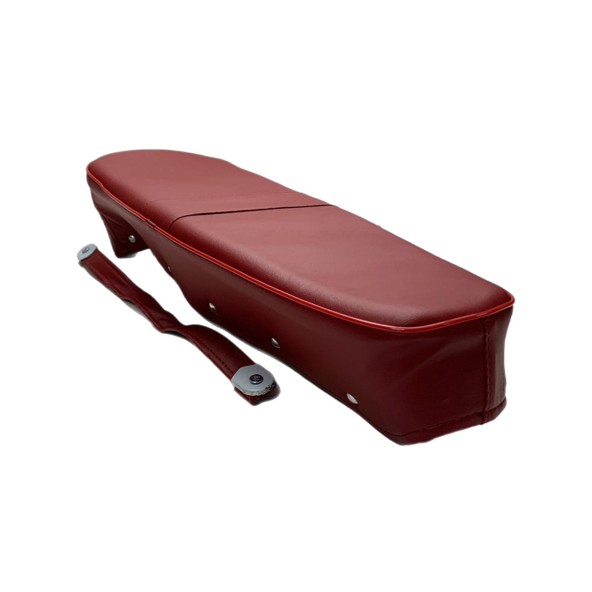 Lambretta Series 1 2 3 Li GP SX TV Dual Bench Seat Cover - Oxblood Red