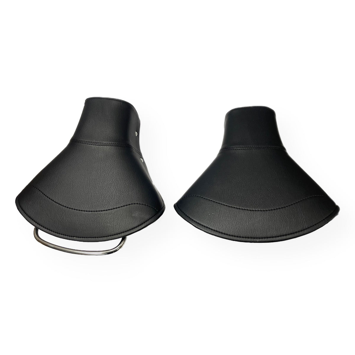 Lambretta Series 1 2 3 Li GP SX TV Single Seat Covers Front And Rear - Black