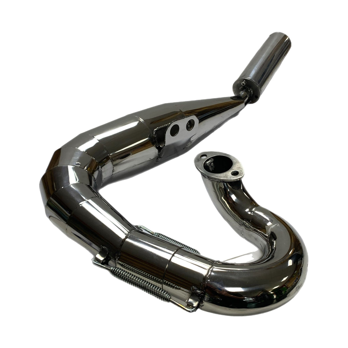 Lambretta Series 1 2 3 TS1 Imola Monza Sterling Performance Exhaust - Stainless Steel