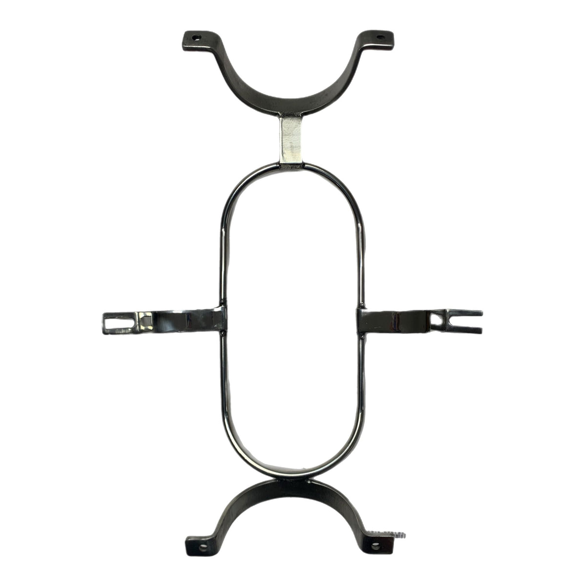 Lambretta Series 1 2 Li TV Inside Legshield 'Inline' Super Spare Wheel Carrier - Stainless Steel