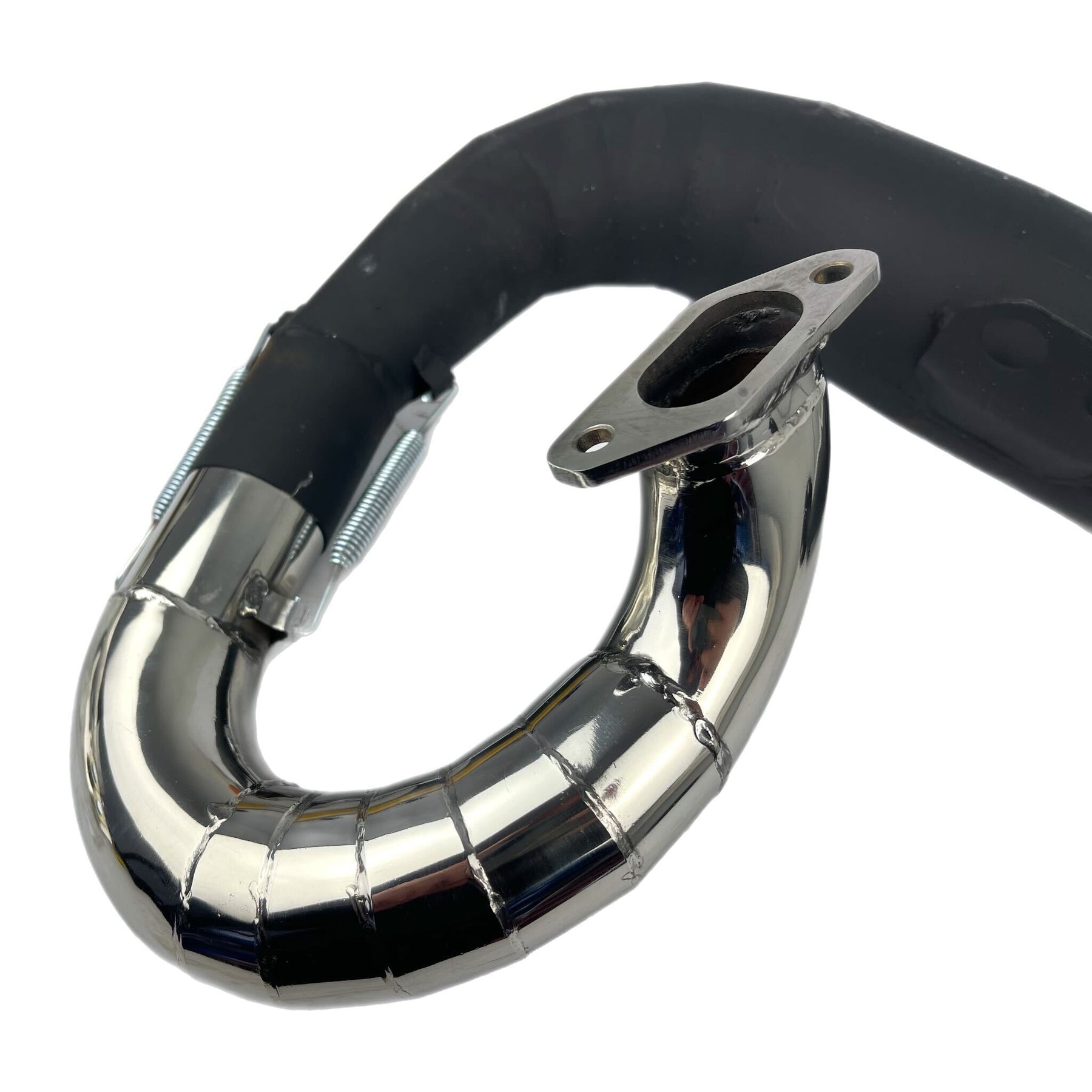 Lambretta Series 3 Li GP SX TV Sterling Expansion Performance Exhaust - Black