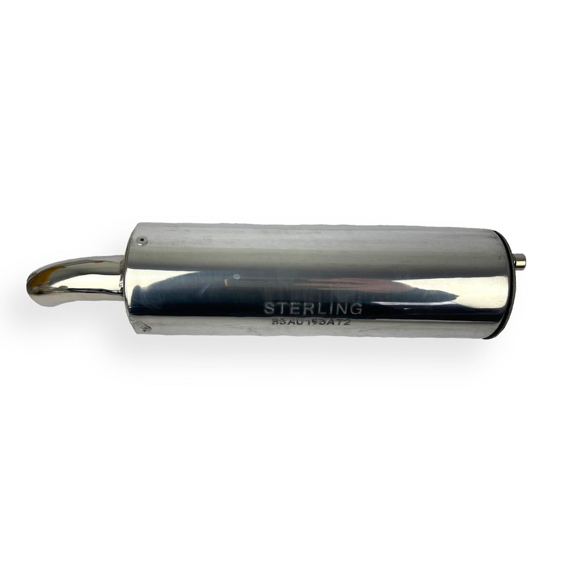 Lambretta Series 3 Li GP SX TV Sterling Expansion Performance Exhaust - Black