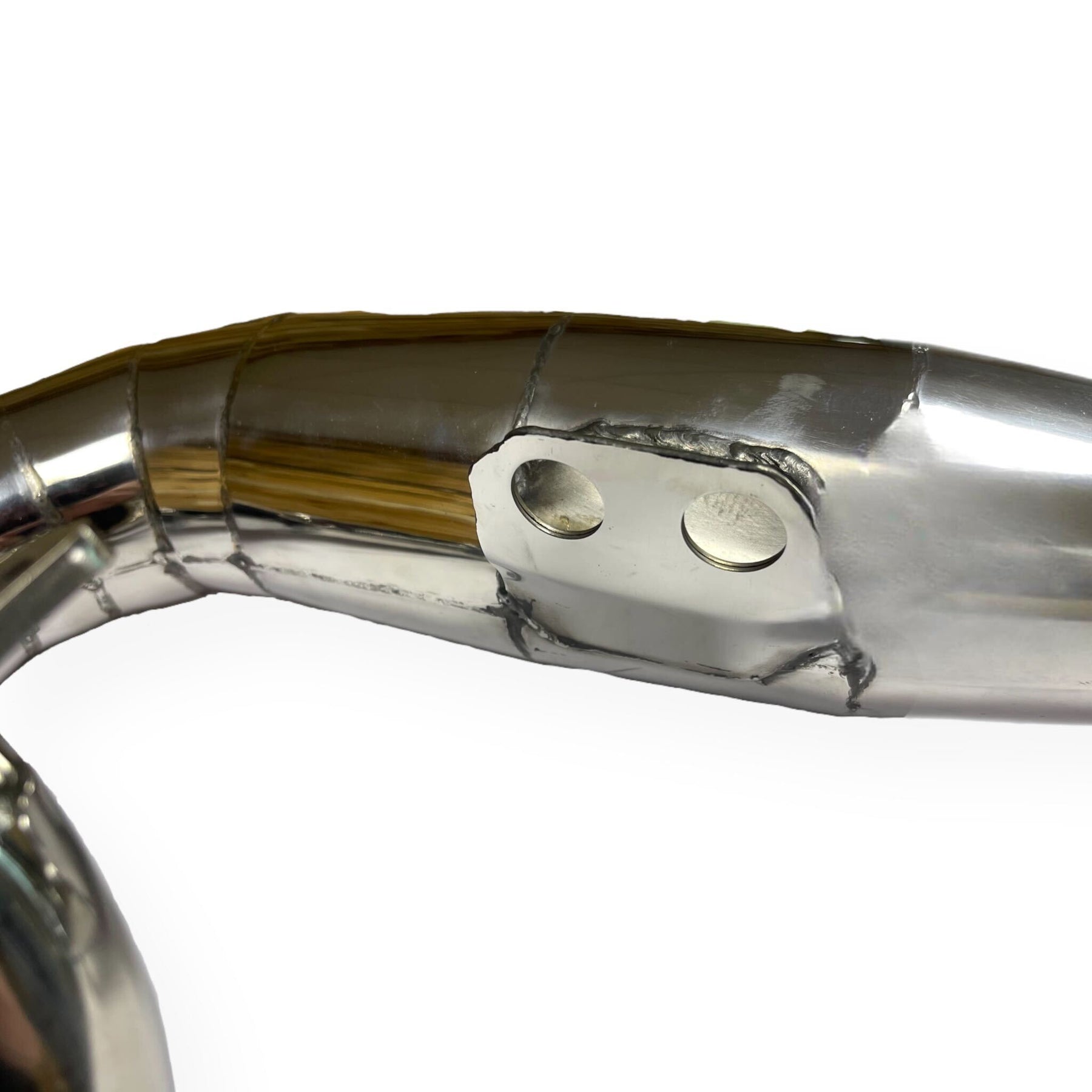 Lambretta Series 3 Li GP SX TV Sterling Performance Expansion Exhaust - Polished Stainless Steel