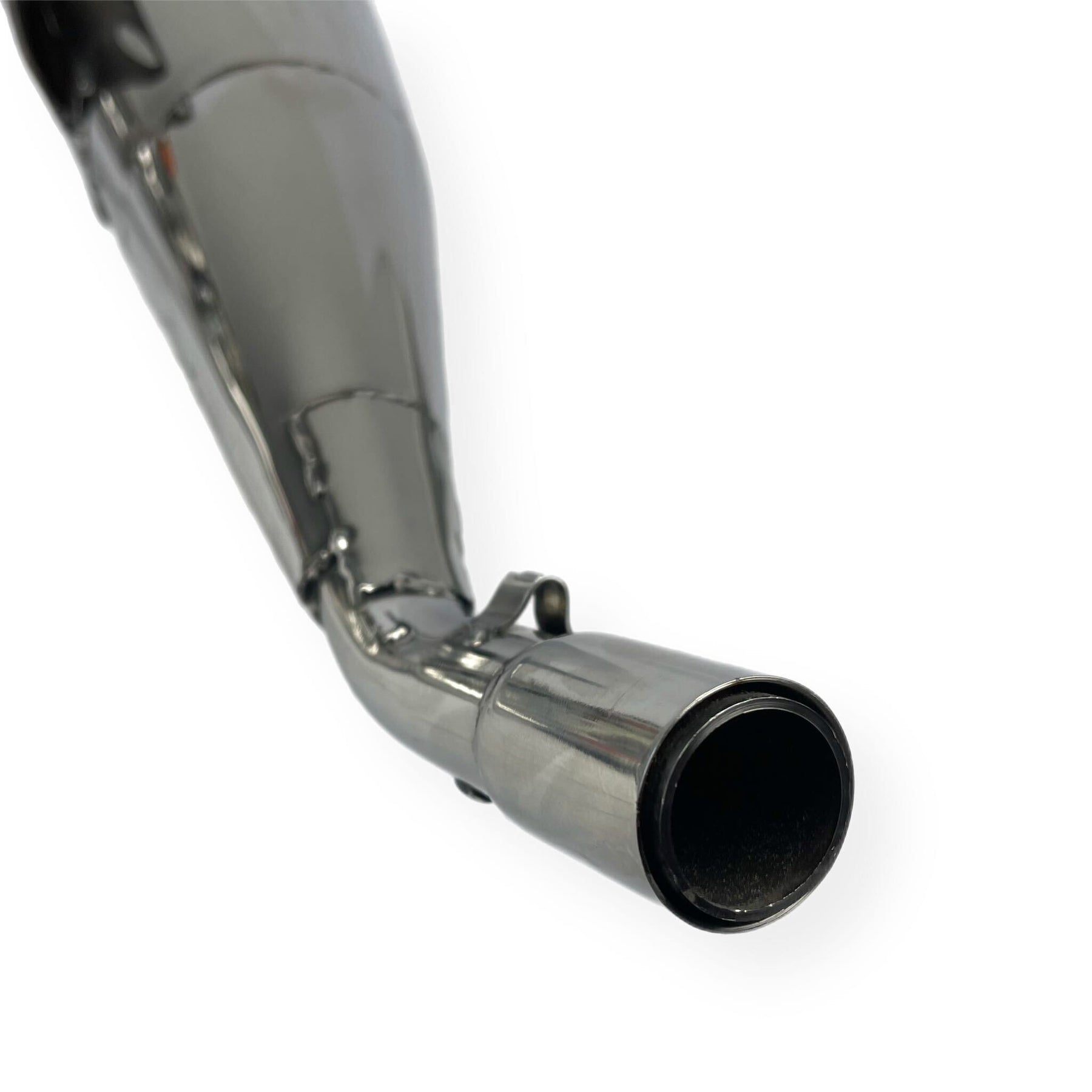 Lambretta Series 1 2 3 Li GP SX TV Upgraded Taffy TS1 Performance Expansion Exhaust Stainless Steel