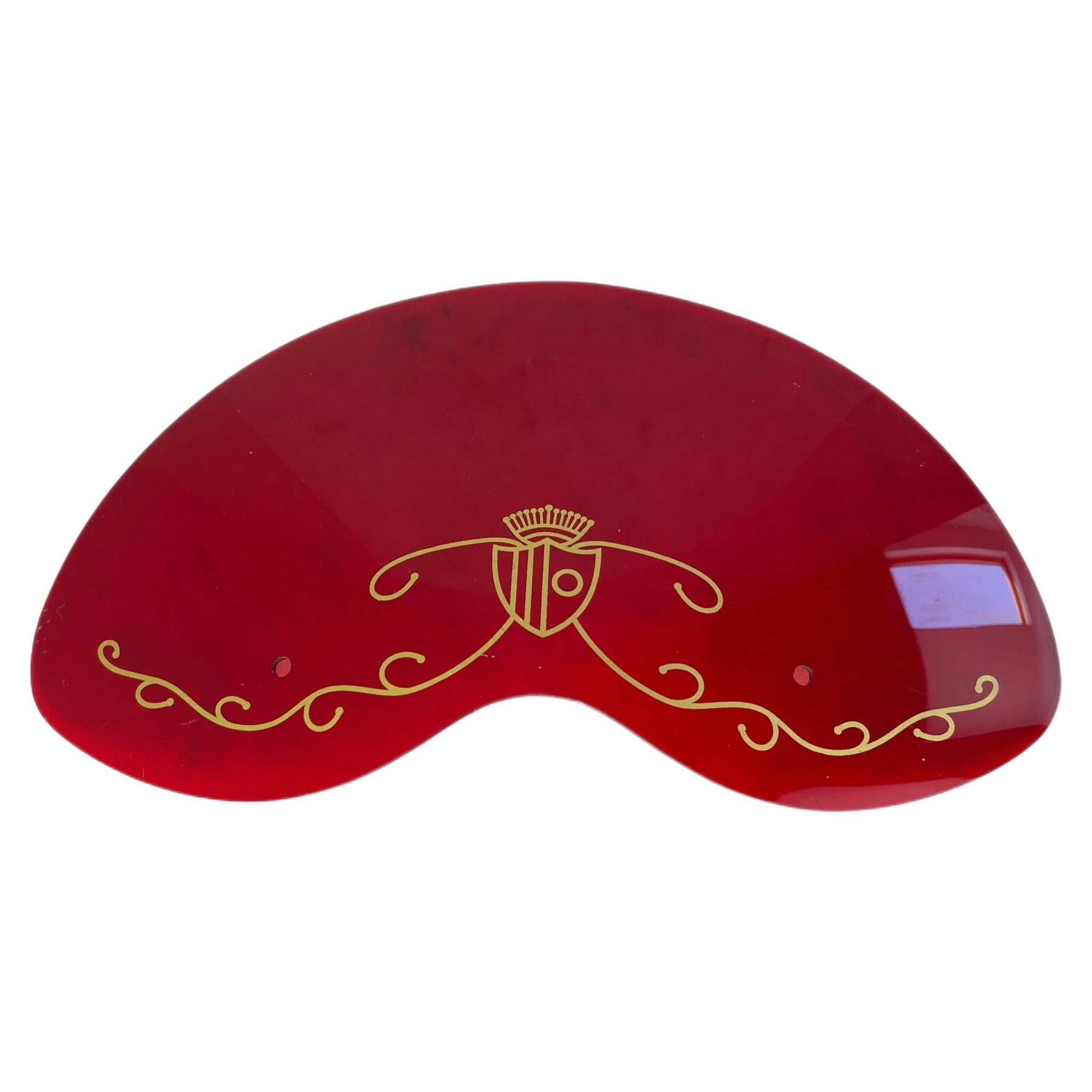 Lambretta Series 2 Li TV Ulma Flyscreen And Fixing Kit - Red