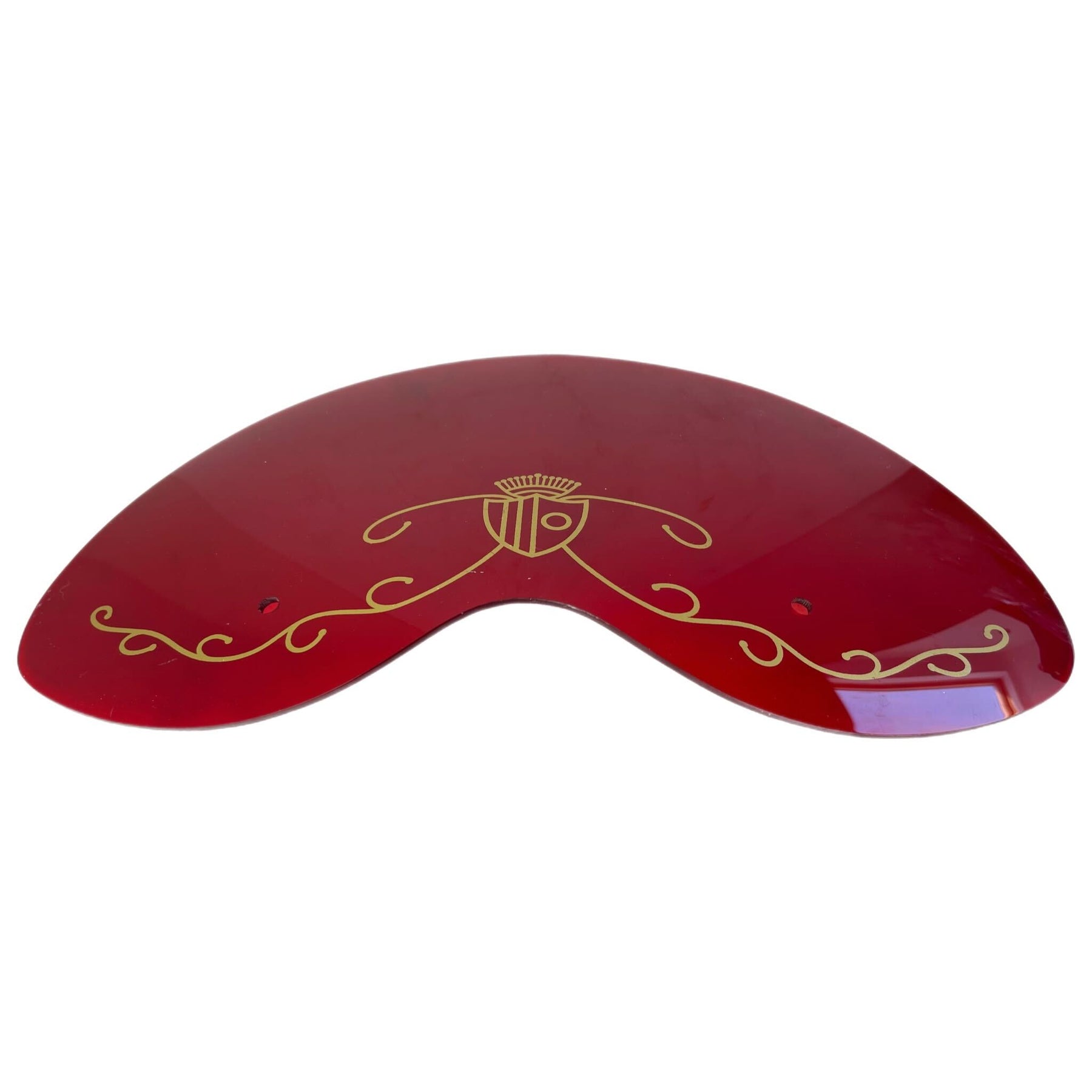 Lambretta Series 1 Li TV Ulma Flyscreen And Fixing Kit - Red