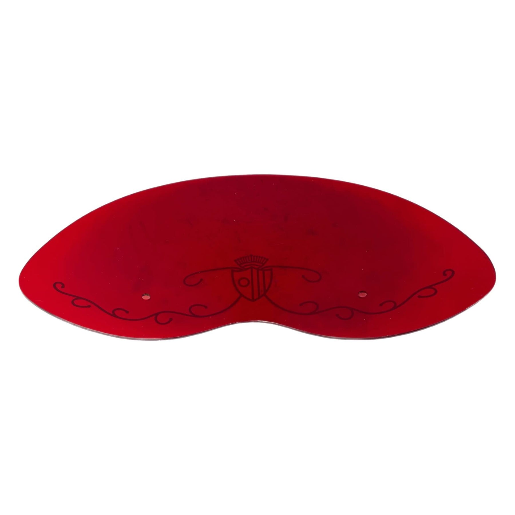 Lambretta Series 1 Li TV Ulma Flyscreen And Fixing Kit - Red