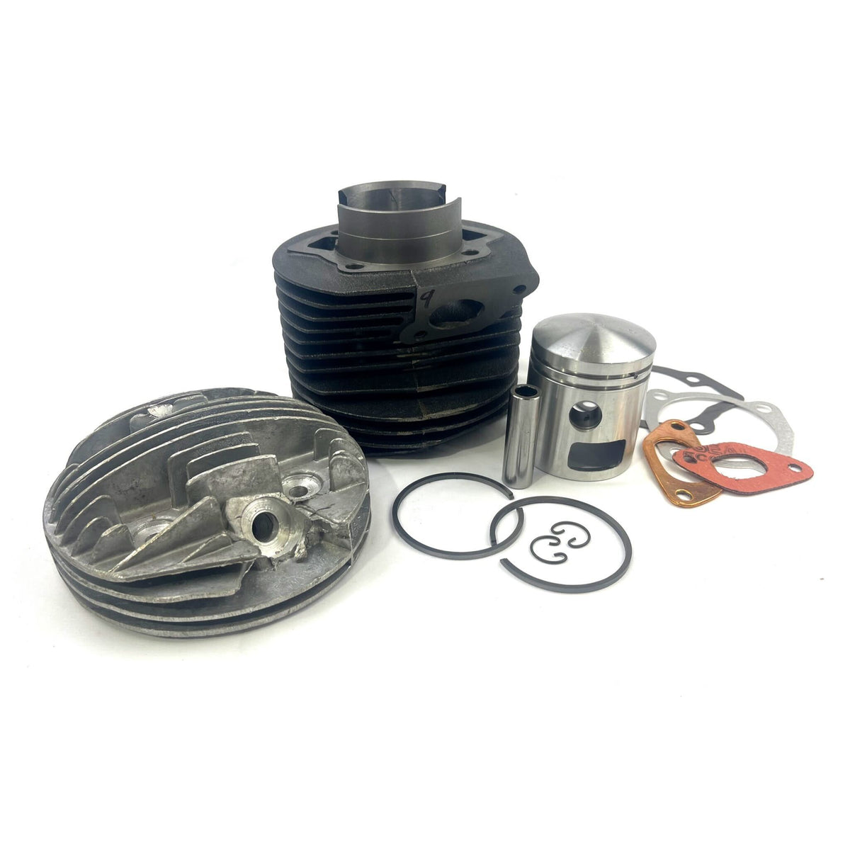 Lambretta Series 2 3 TV 175cc Cylinder Kit & Cylinder Head - Iron