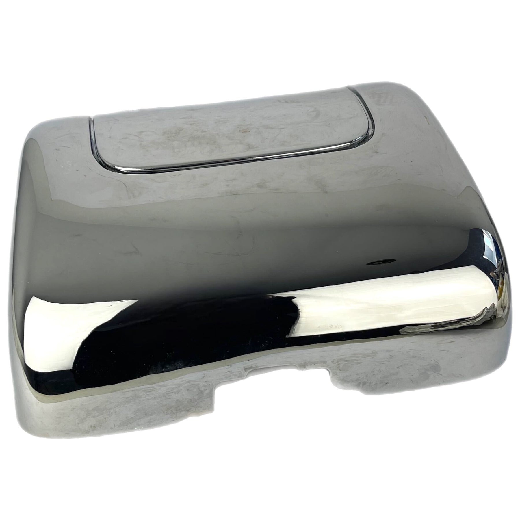 Lambretta Series 2 Li TV Inside Legshield Rally Style Tool Glove Box - Chrome