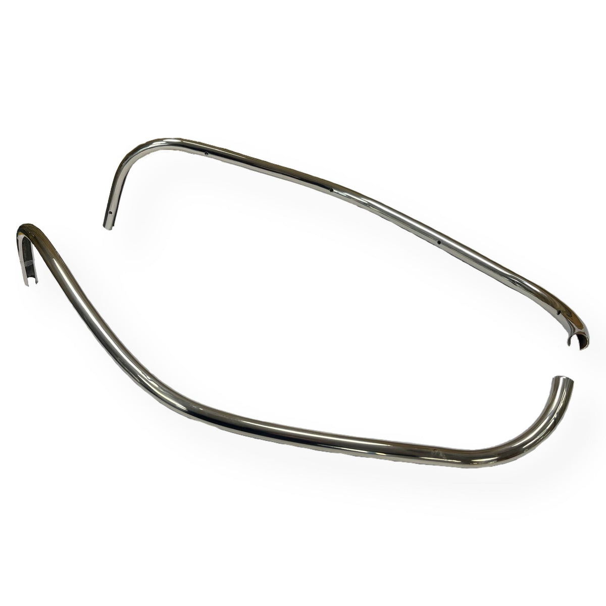 Lambretta Series 3 Li SX TV Leg Shield Beading Trim- Stainless Steel