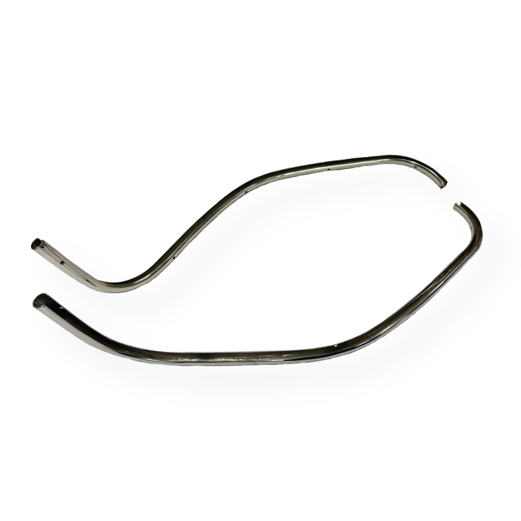 Lambretta GP DL Leg Shield Beading Trim - Polished Stainless Steel