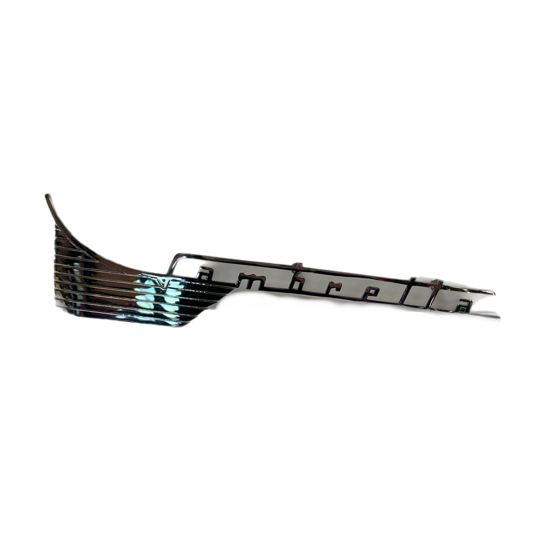 Lambretta Series 2 Li TV Side Panel Badge Brass - Chrome