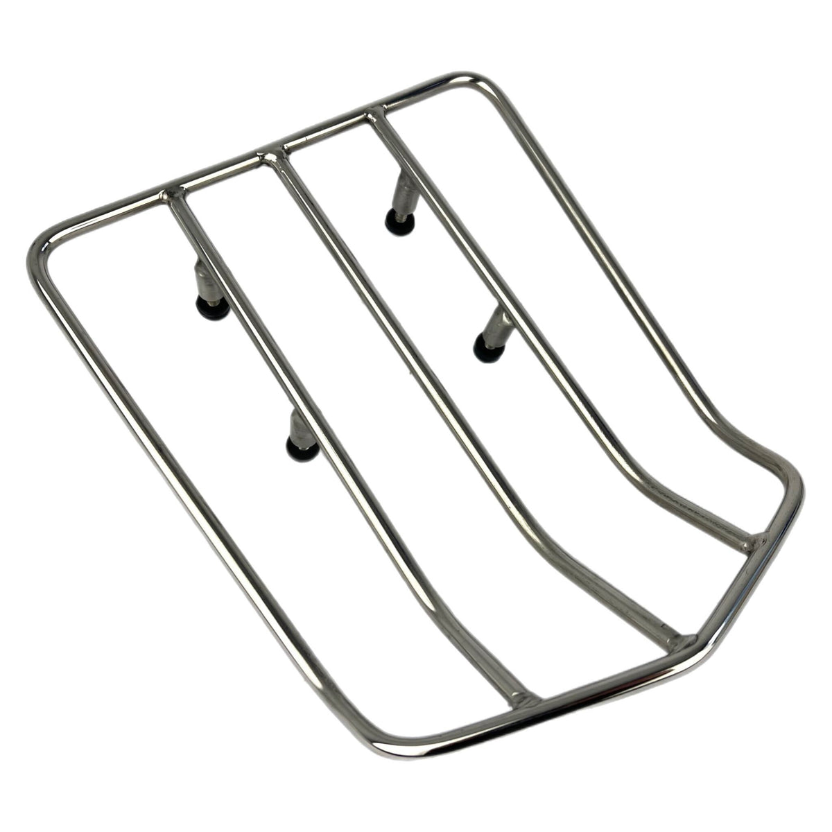Lambretta GP DL Rear Sprint Rack - Polished Stainless Steel